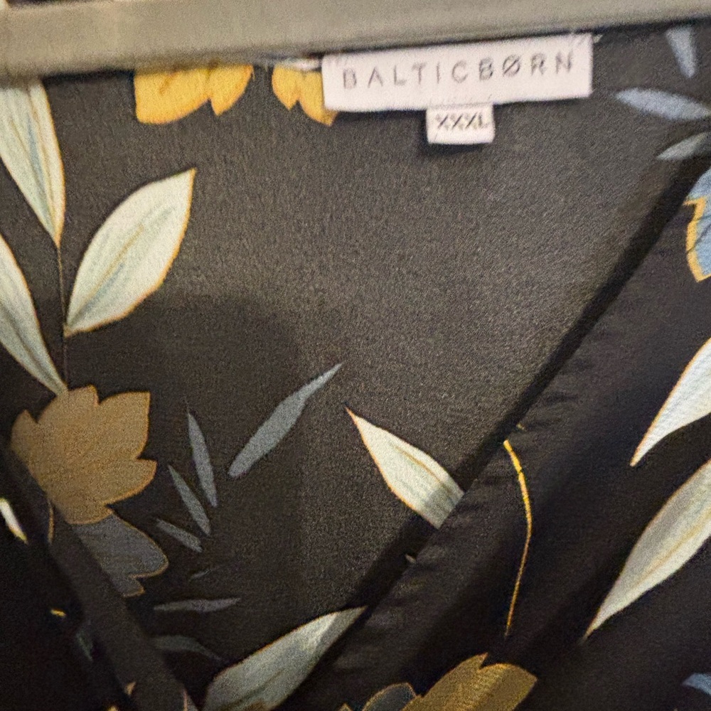 Baltic Born Black Floral Maxi Dress - Picture 5 of 6